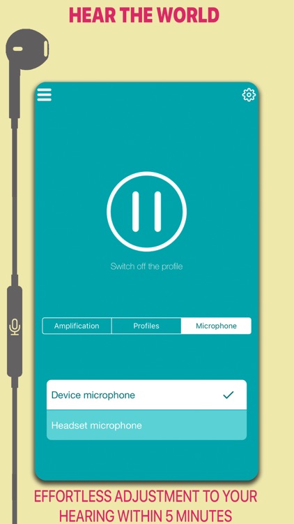 HEARING AMPLIFIER, HEARING AID