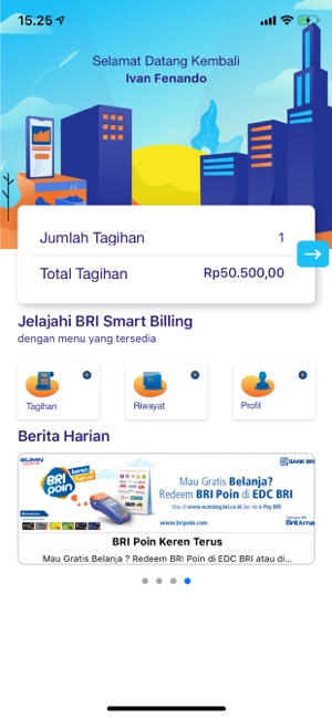 BRI Smart Billing(圖2)-速報App