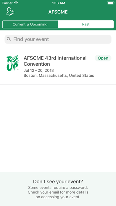 How to cancel & delete AFSCME Events from iphone & ipad 1