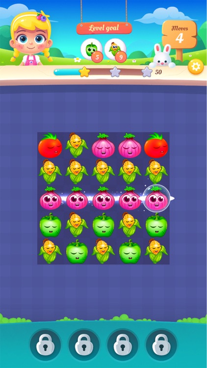 Garden Fruits - match 3 to win