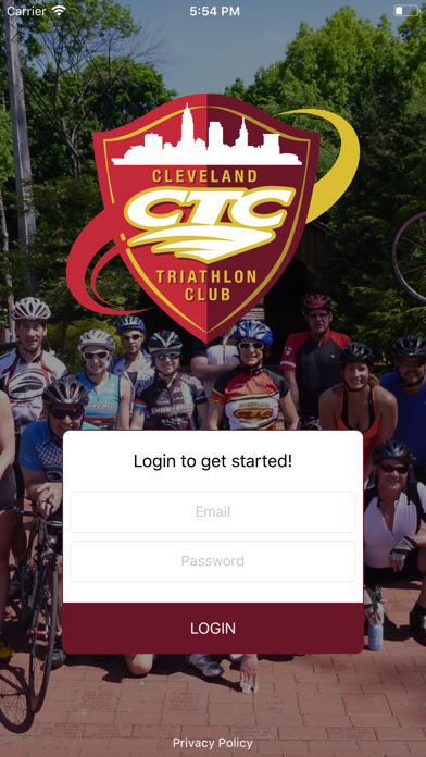 Screenshot #1 pour Cleveland Triathlon Club