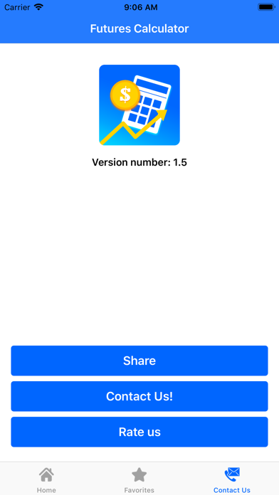 Futures Calculator screenshot1
