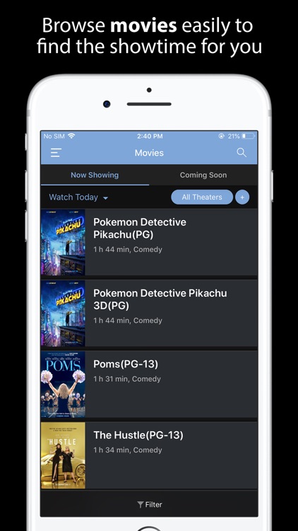 Paragon Theaters App