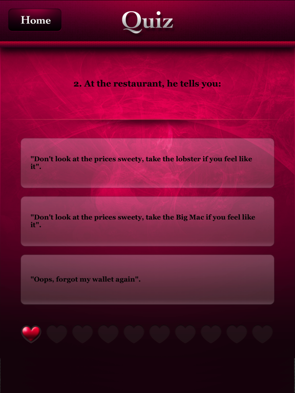 Love Quiz! screenshot