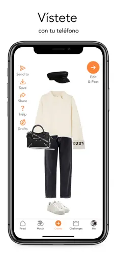 Captura 4 combyne - your perfect Outfit iphone