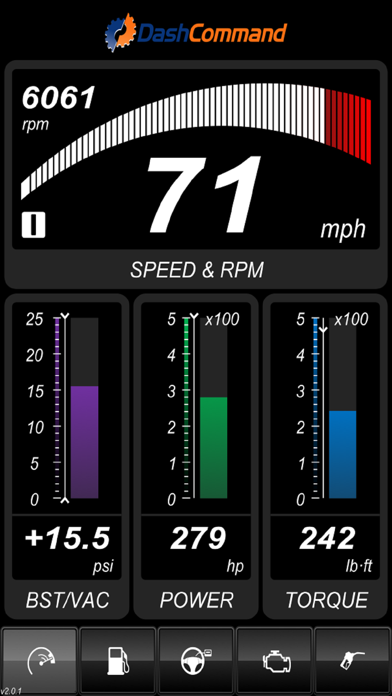 DashCommand - OBD-II gauge dashboards, scan tool, and vehicle diagnostics Screenshot 4