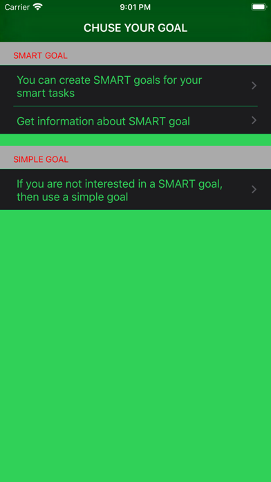 Simple VS Smart Goal screenshot 2