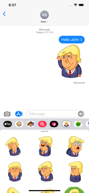 Trump Animations Stickers(圖3)-速報App