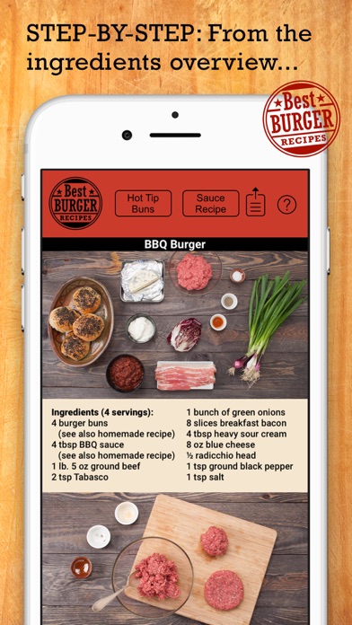 Best Burger Recipes screenshot 2