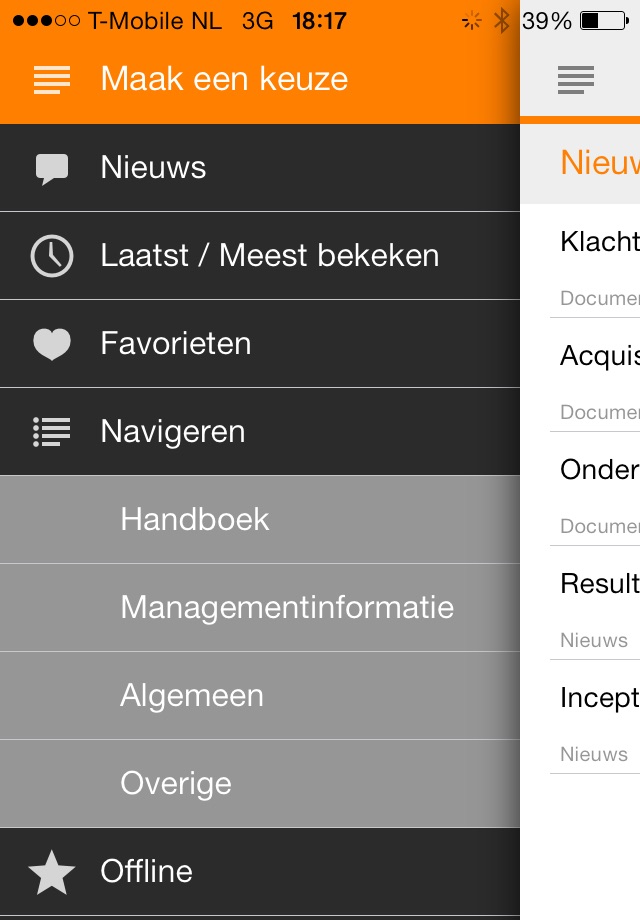 ManageMent Systeem Mobile screenshot 2