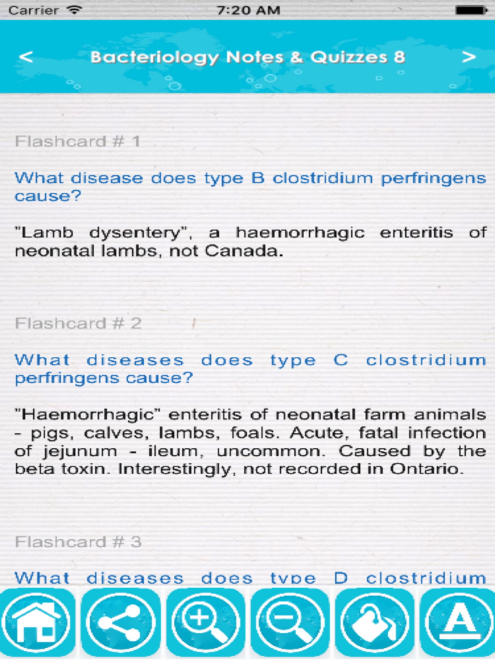 Bacteriology Exam Review App