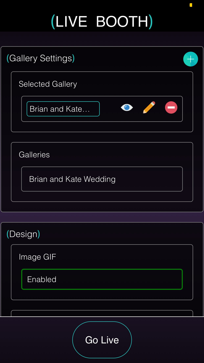 Live Booth - Photo, Video, GIF
