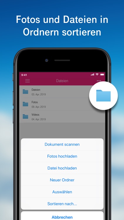 MagentaCLOUD - Cloud Speicher screenshot-3