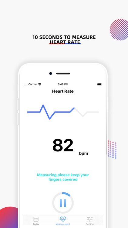 heart rate monitor ·