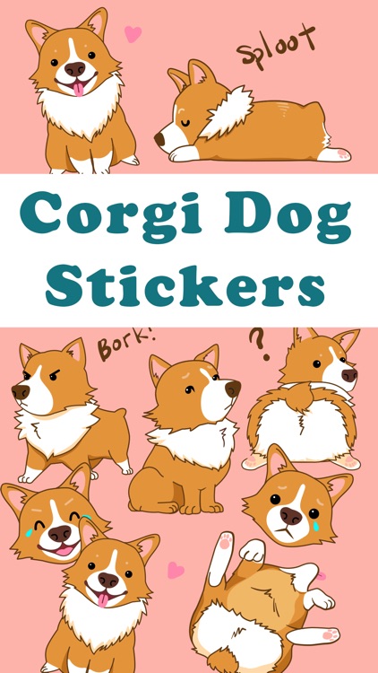 Corgi Dog Stickers