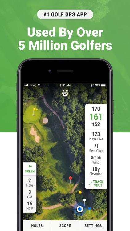 Golf GPS & Scorecard by SwingU screenshot-0