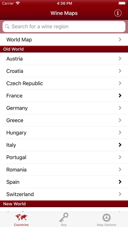 Wine Maps