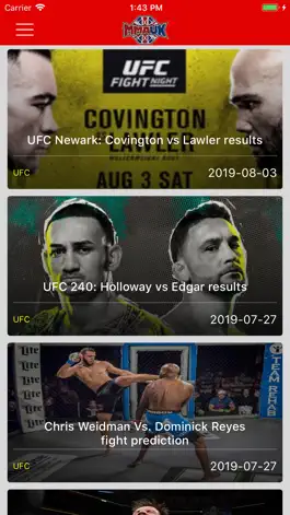 Game screenshot MMA UK News apk