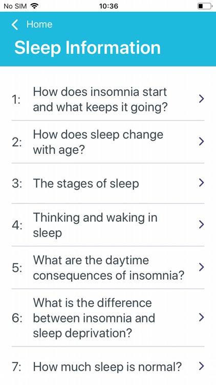 CLM Insomnia Study