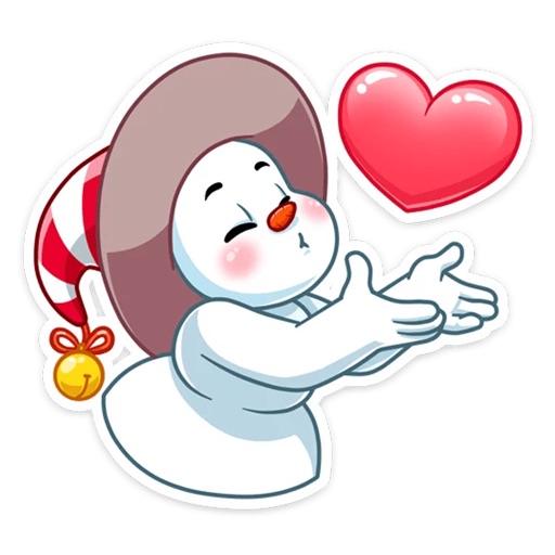 The Smiley Snowman Stickers icon