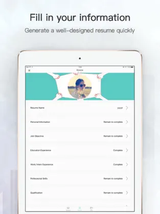 Screenshot 3 Top Resume - Resume & CV maker iphone