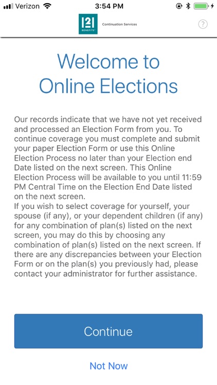 COBRA or Retiree Billing
