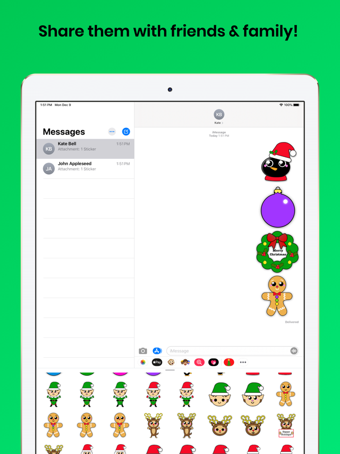 Christmas Holiday for iMessage