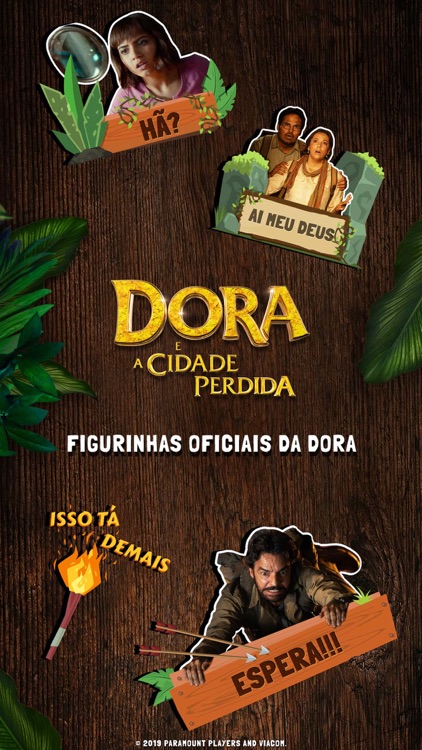 Figurinhas Oficiais da Dora