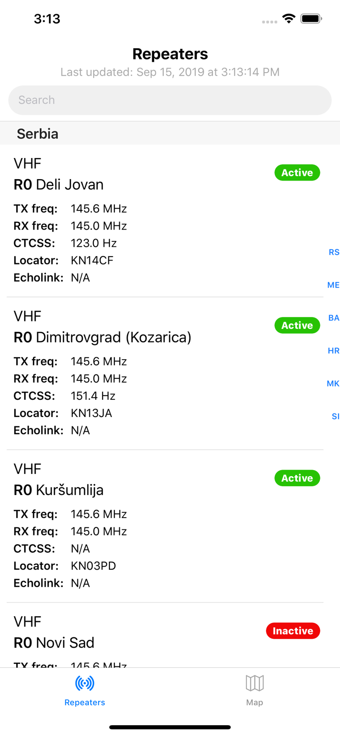 Balkan HAM Repeaters
