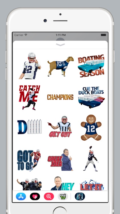 Patriots Stickers