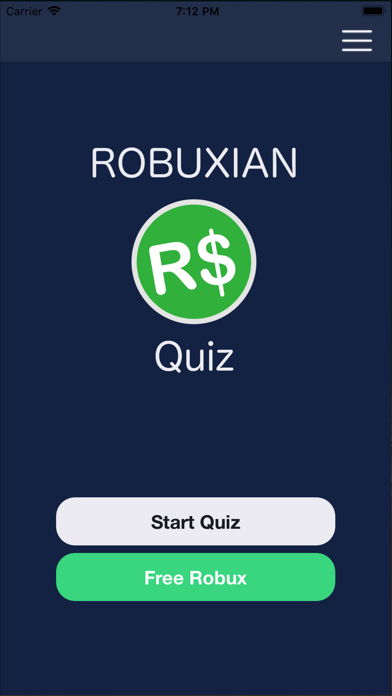 Robuxian Quiz for Robux screenshot 1