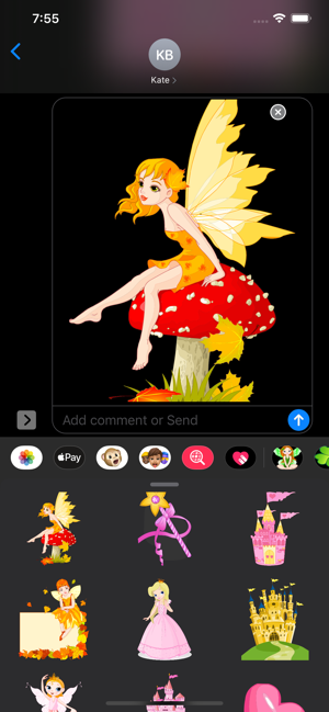 Fairies Stickers & Emojis