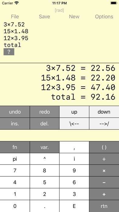 BRISTOL - Calculator screenshot 3