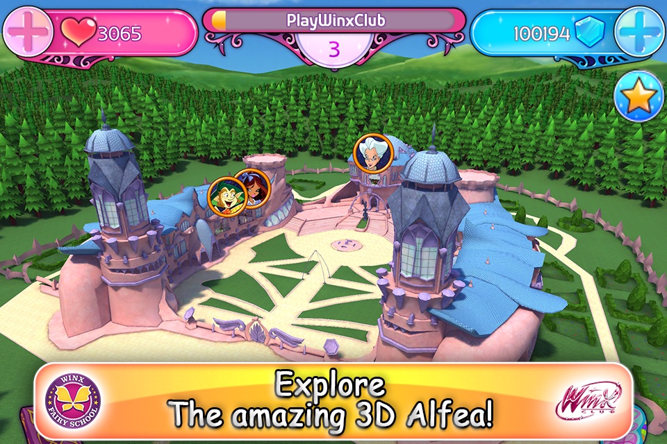 Winx Club: Fairy School screenshot 2