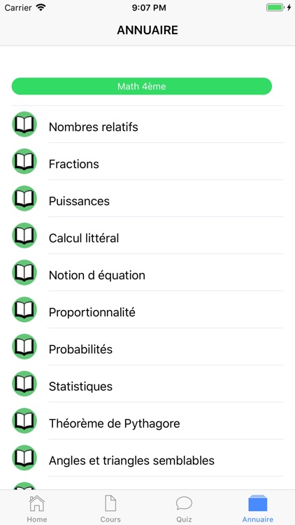 Maths 4ème screenshot-5