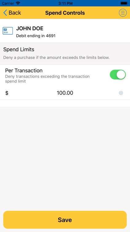 Banner Bank Debit Card Control By Banner Bank