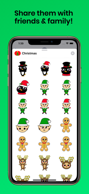 Christmas Holiday for iMessage(圖3)-速報App