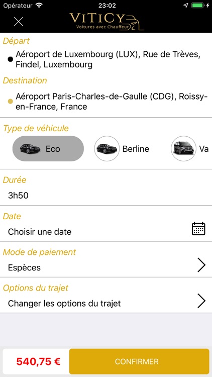 VITICY Chauffeur Privé VTC screenshot-3