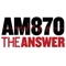 AM 870 The Answer is your station for Intelligent, Conservative, Talk Radio