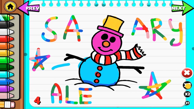 Color With Santa