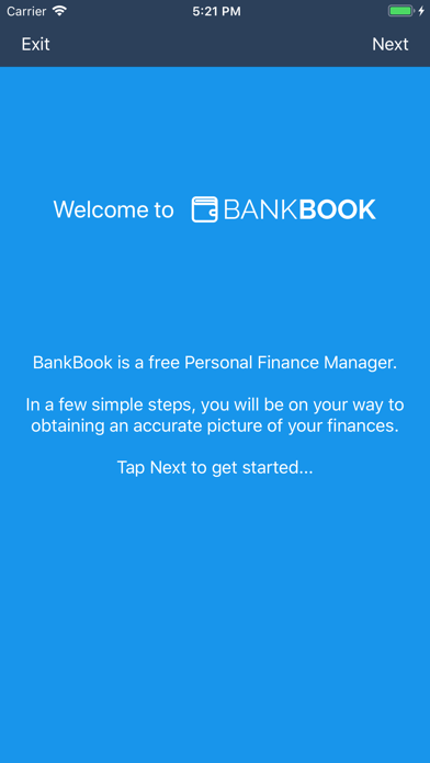 BankBook screenshot 2