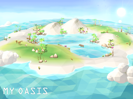 My Oasis - Tap Sky Island на iPad