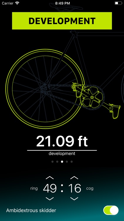 Chainring: Bicycle Gear Calc screenshot-3