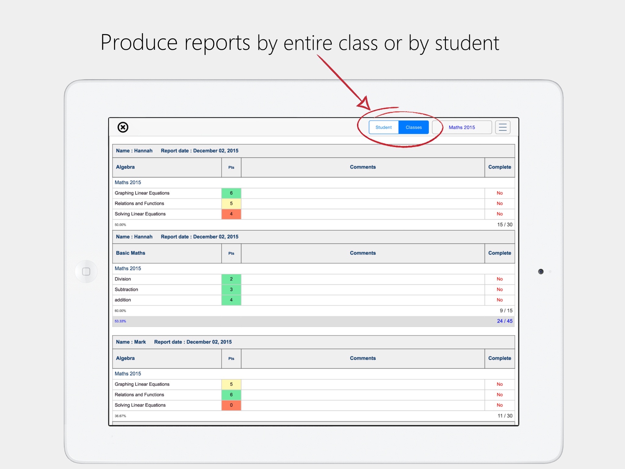 Teachers Grade Book screenshot 3