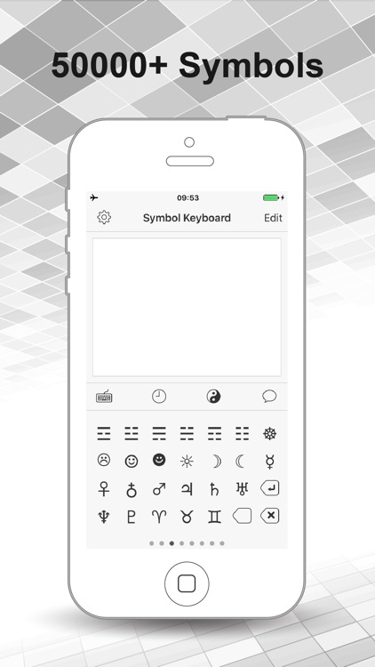Symbol Keyboard for Texting