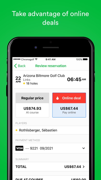 Chronogolf by Lightspeed screenshot-3