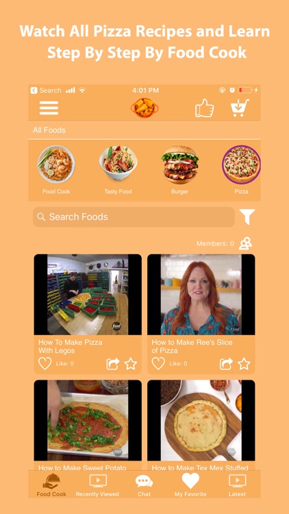 Cooking Food Recipes at Home