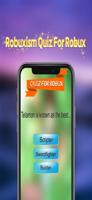 Robuxism Quiz For Robux On The App Store - 