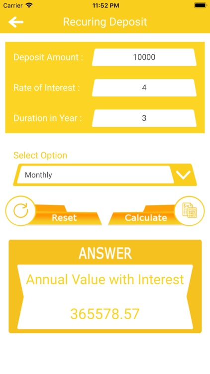 Easy Interest Calc screenshot-3