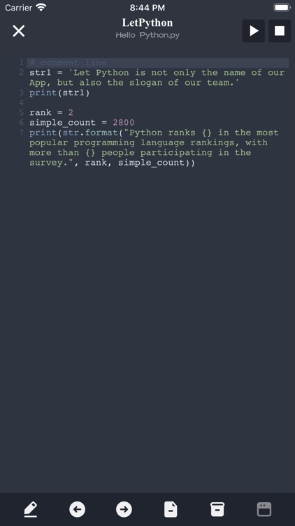 LetPython